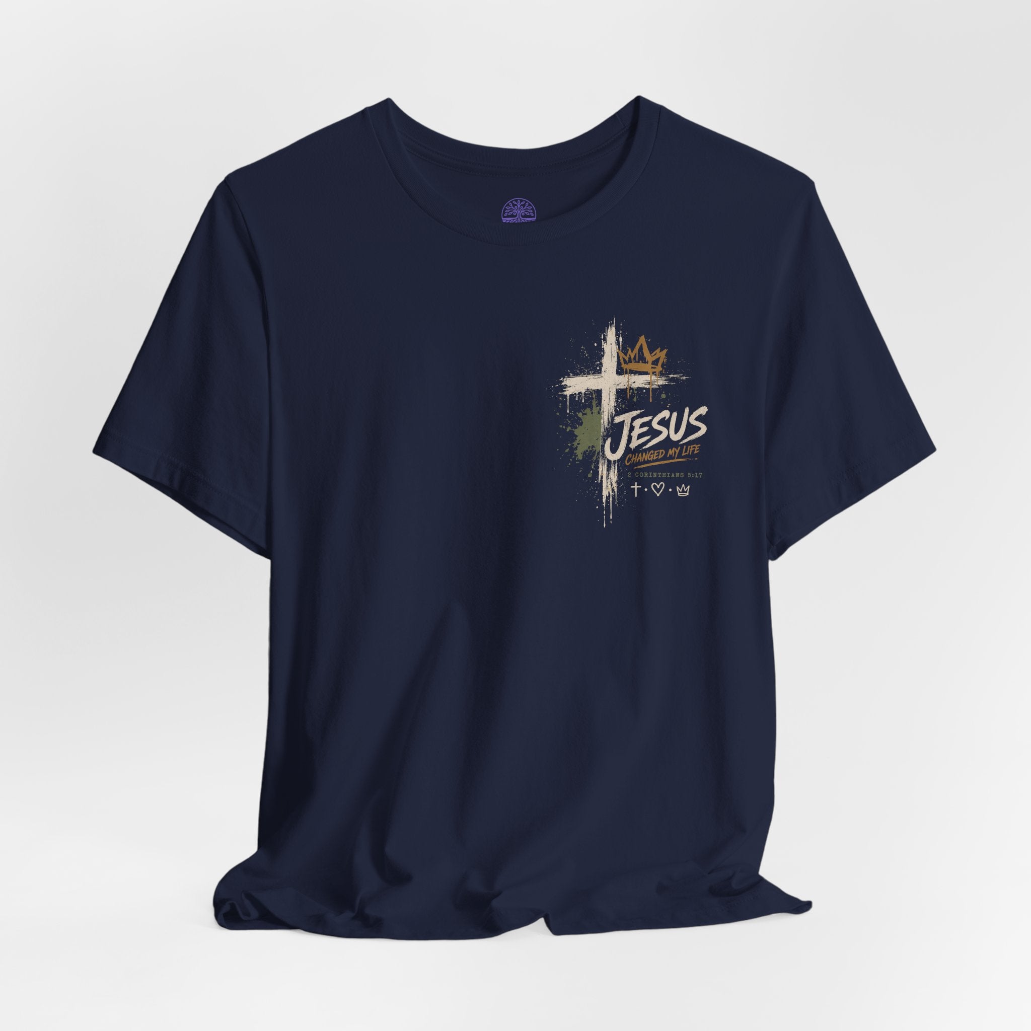 Jesus Changed My Life T-Shirt — Follow The One Christian Tee