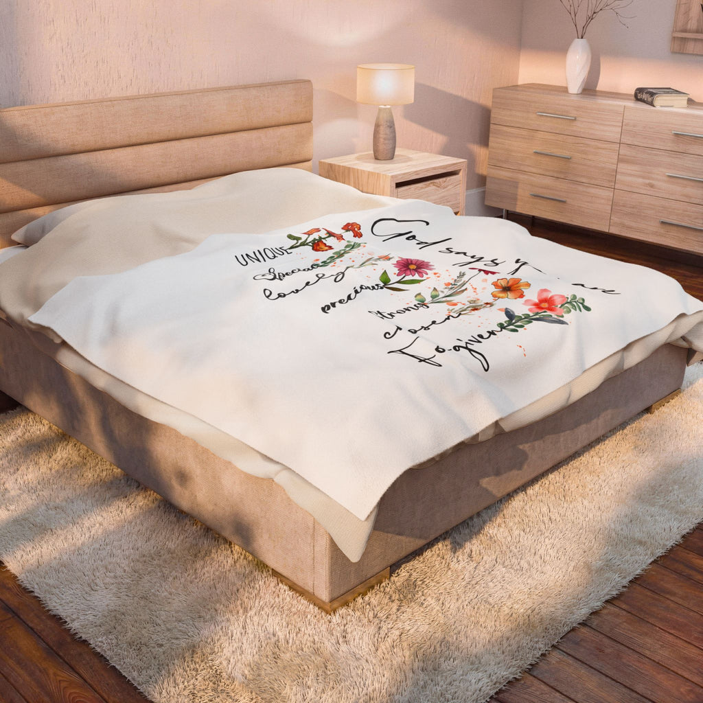 Velveteen Plush Blanket