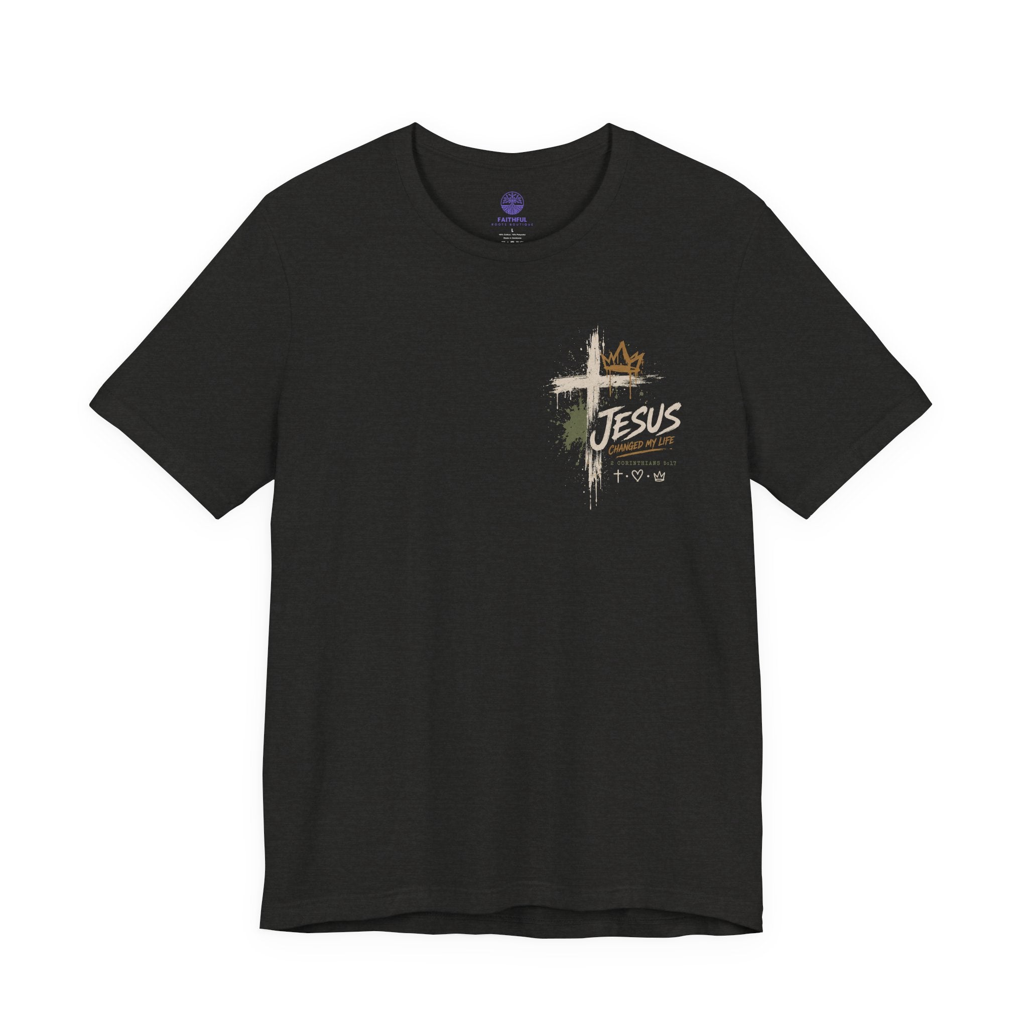 Jesus Changed My Life T-Shirt — Follow The One Christian Tee