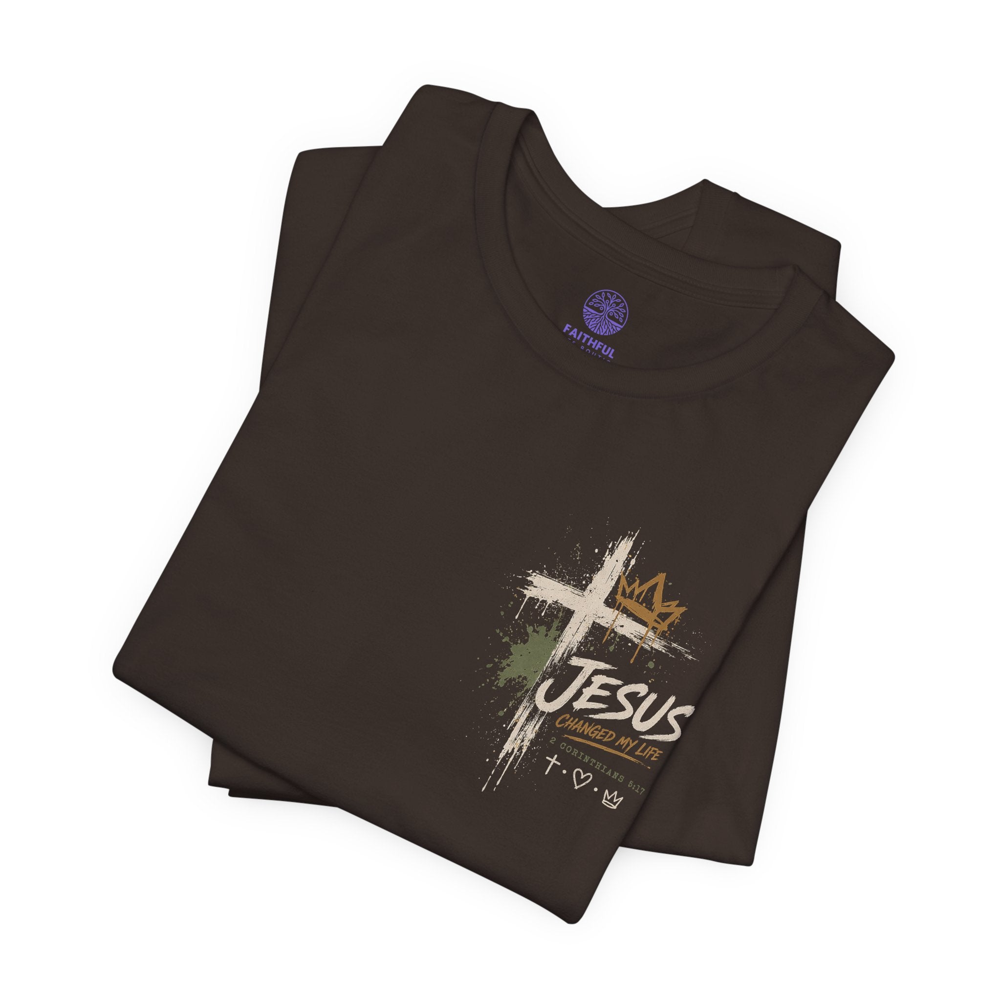 Jesus Changed My Life T-Shirt — Follow The One Christian Tee