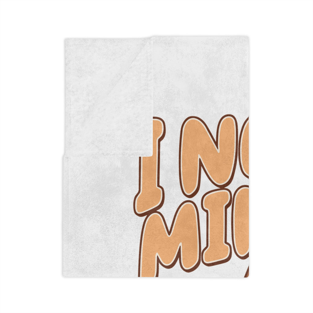 Cozy Microfiber Blanket — "I Need 20 Minutes Where No One Comes Near Me" Cute Dog Nap Throw