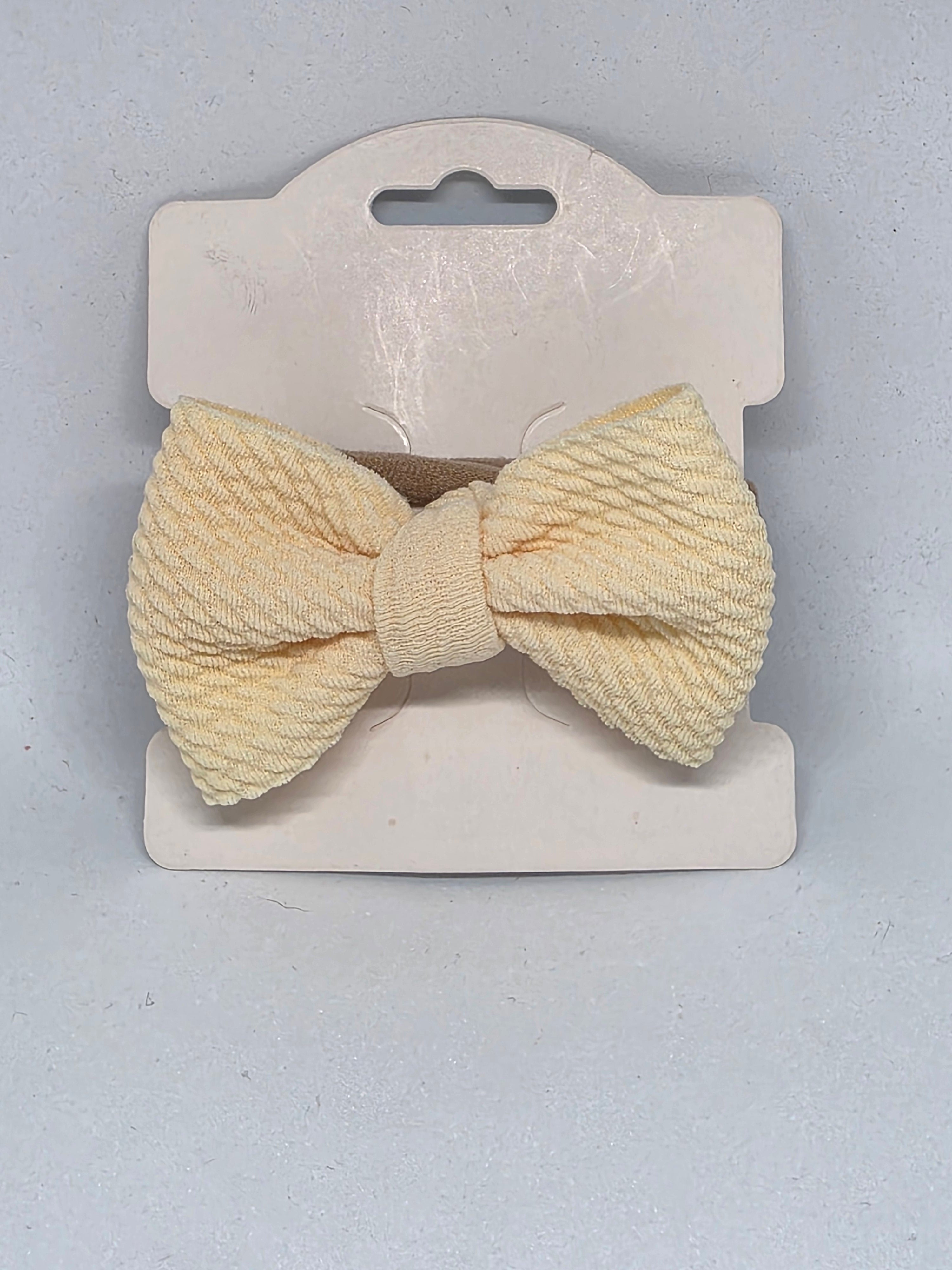 Mini Bows (w/Headband)