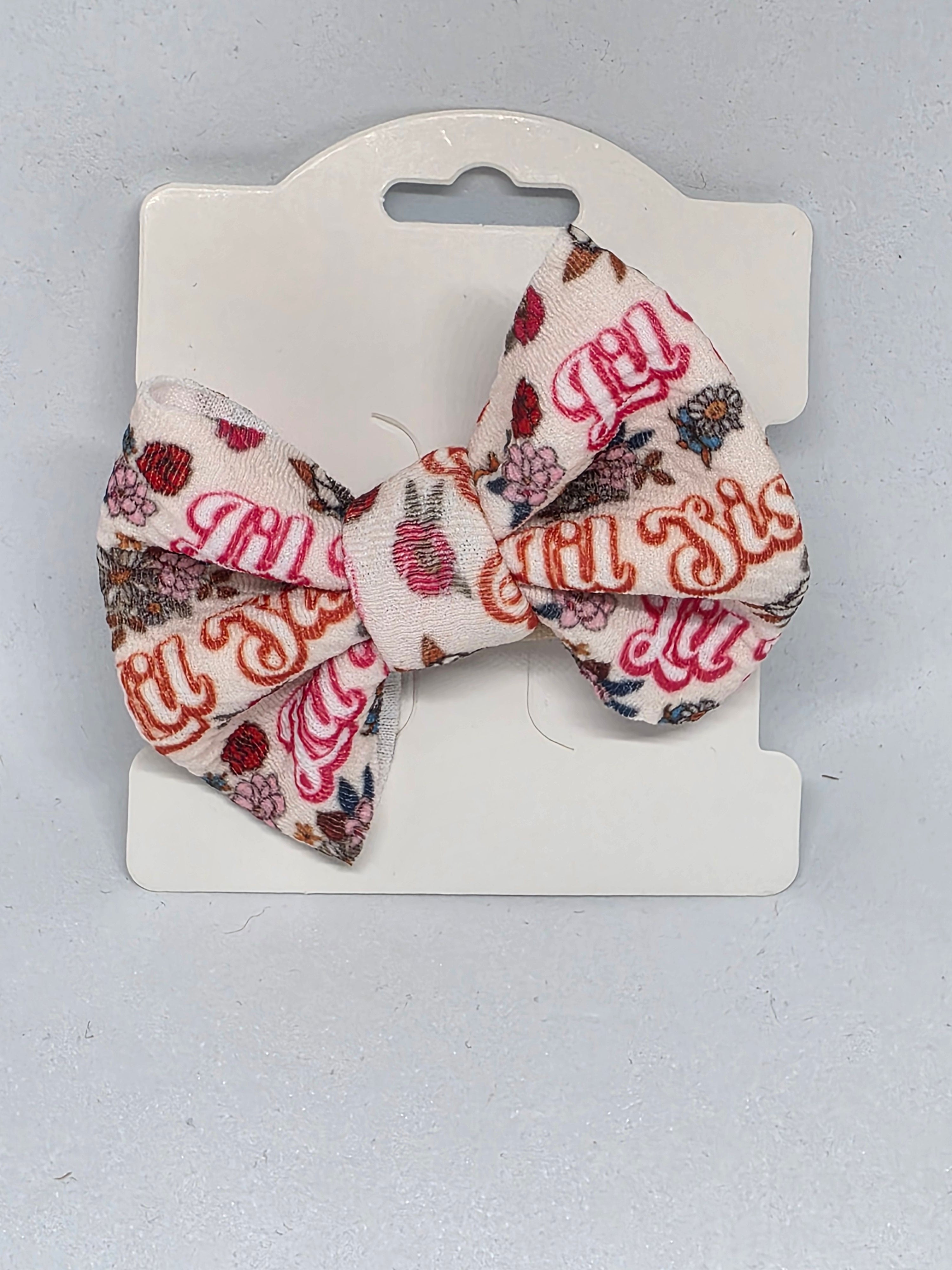 Mini Bows (w/Headband)