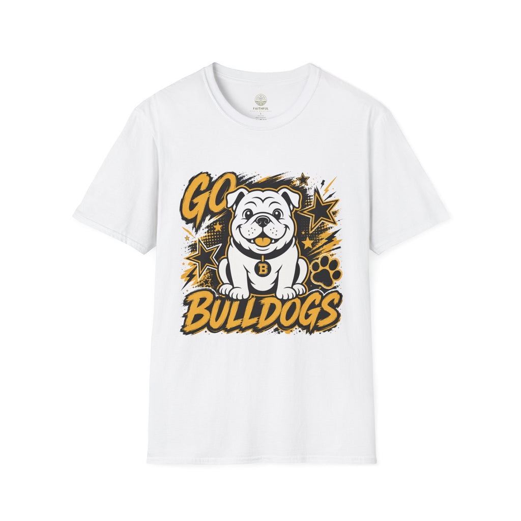 Bulldogs 'Go Bulldogs' T-Shirt — Cheer Squad School Spirit Tee