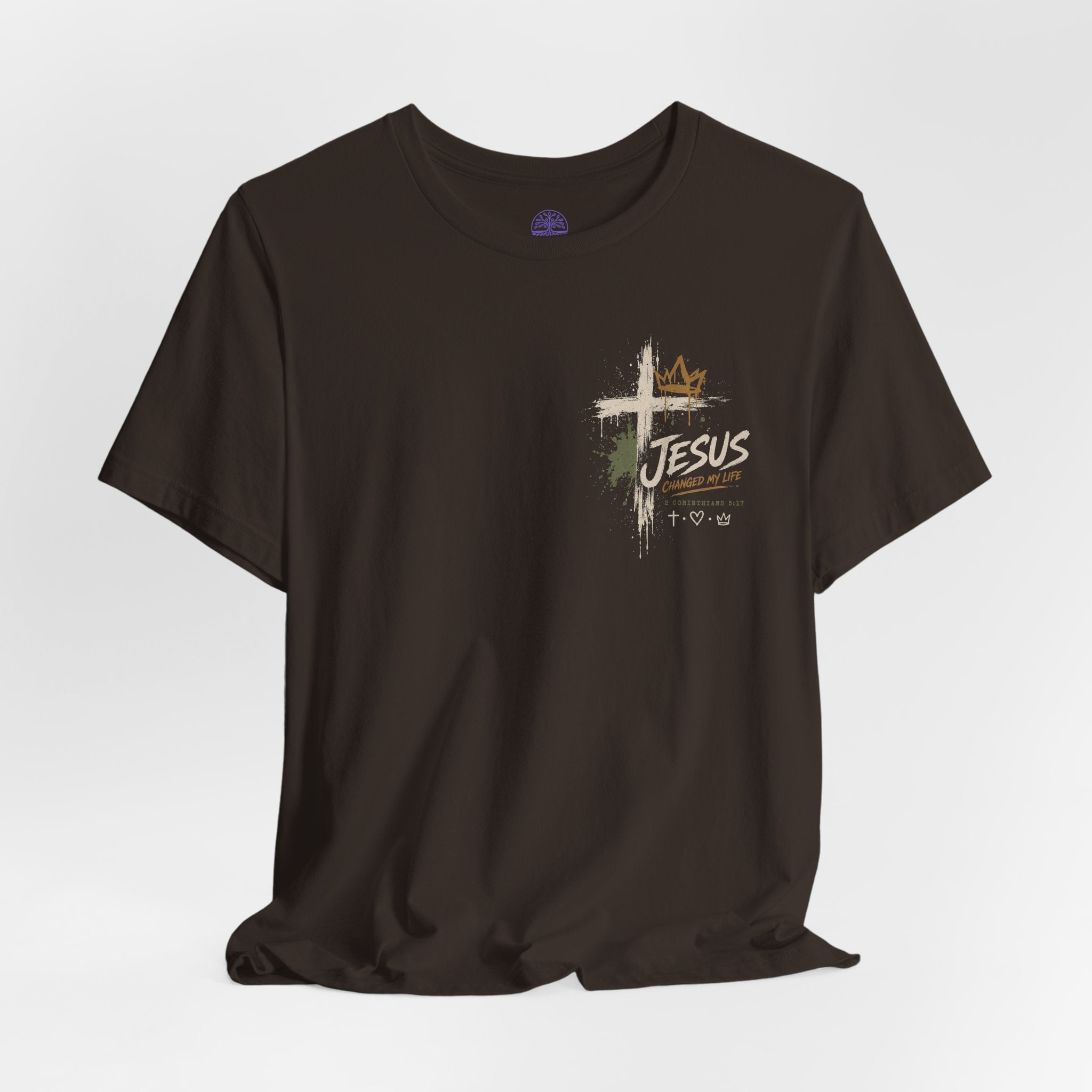 Jesus Changed My Life T-Shirt — Follow The One Christian Tee