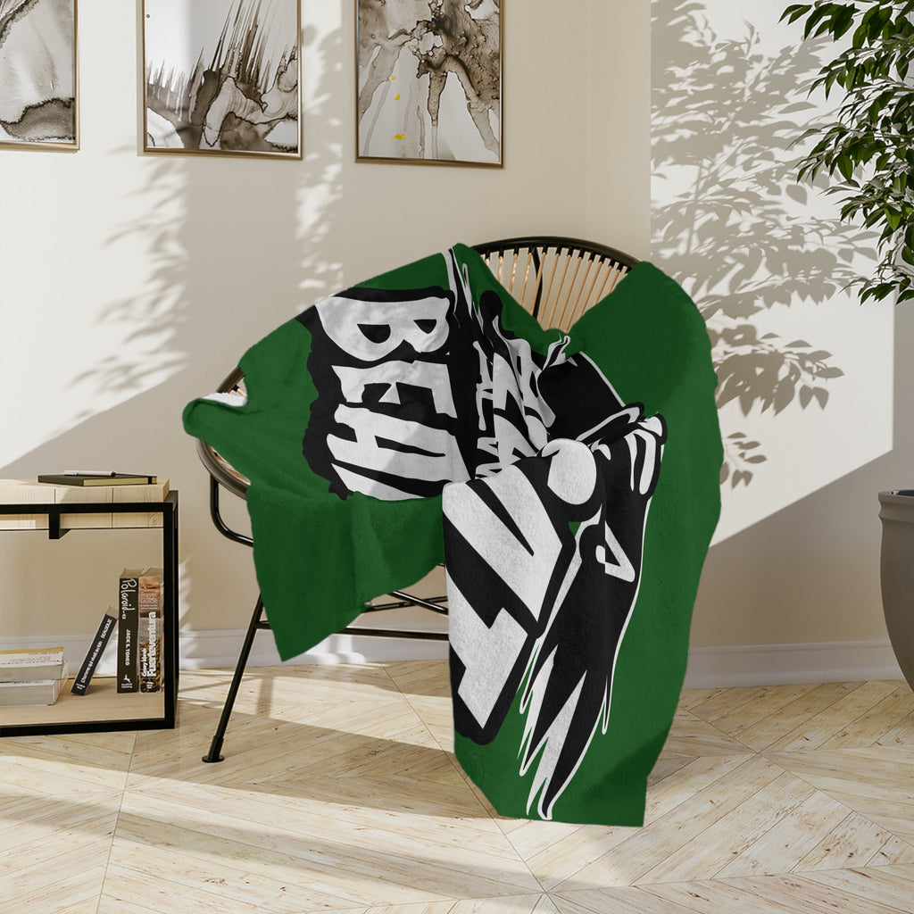 Once a Bearcat Always a Bearcat Microfiber Blanket
