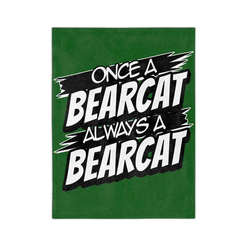 Once a Bearcat Always a Bearcat Microfiber Blanket