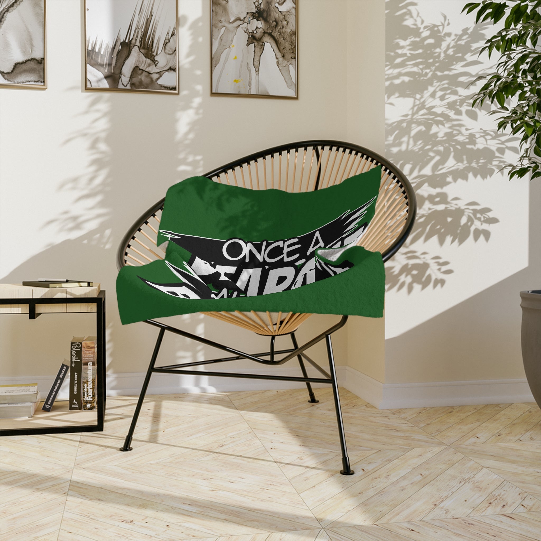 Once a Bearcat Always a Bearcat Microfiber Blanket