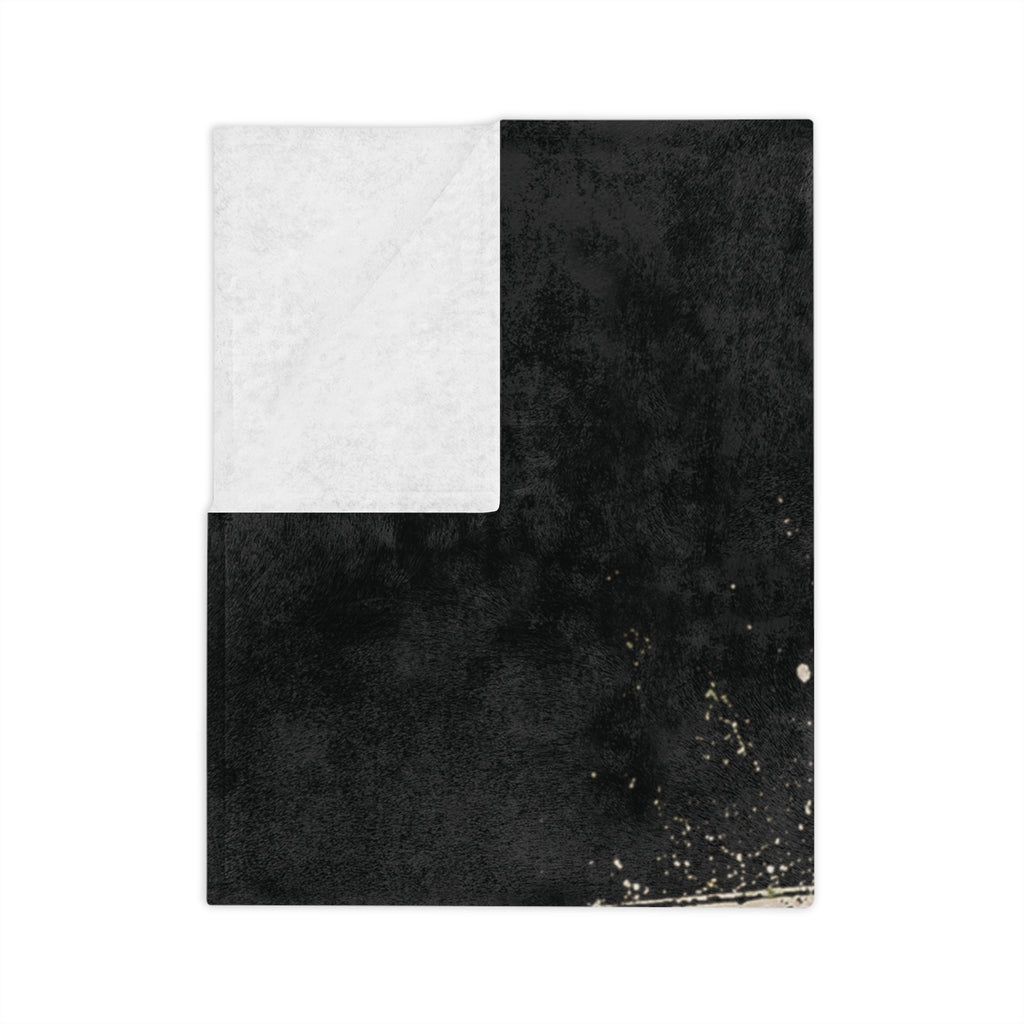 Christian Throw Blanket - "Jesus Changed My Life" Velveteen Microfiber Cozy Blanket
